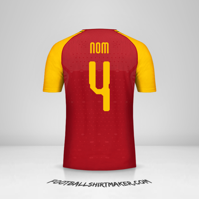 Maillot Ghana 2018/19 -  nom - 4
