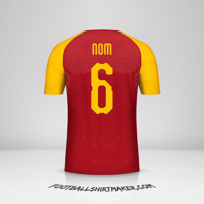 Maillot Ghana 2018/19 -  nom - 6