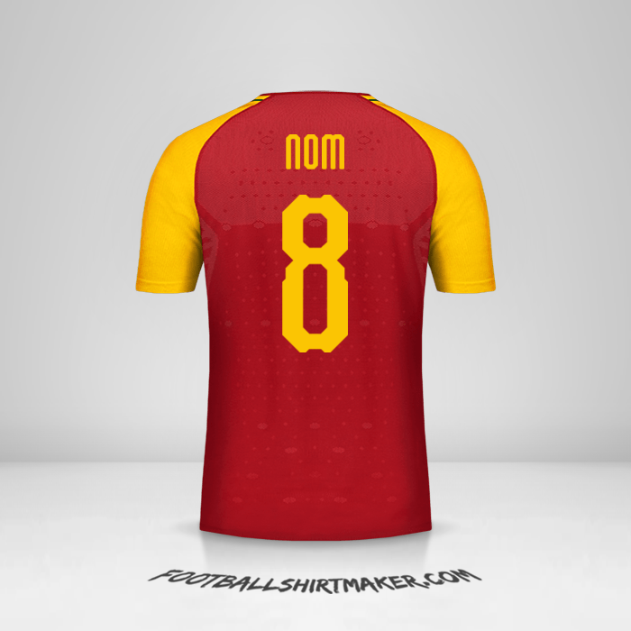 Maillot Ghana 2018/19 -  nom - 8