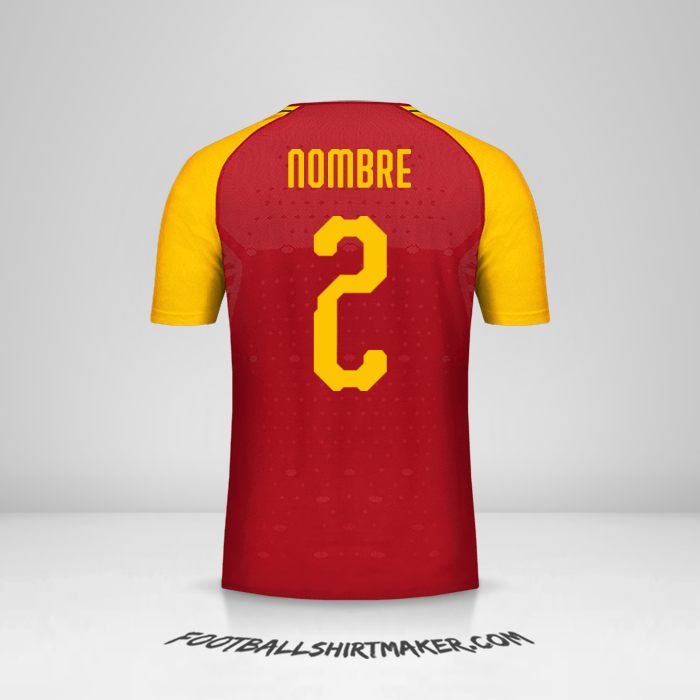 Jersey Ghana 2018/19 -  nombre - 2