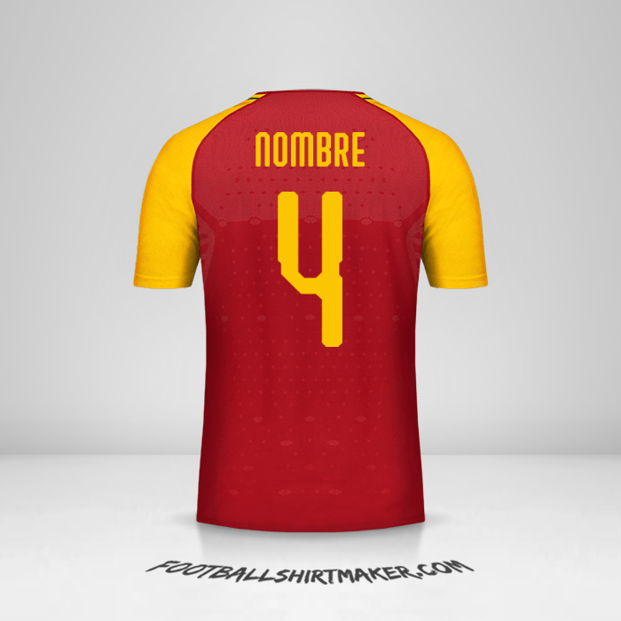 Jersey Ghana 2018/19 -  nombre - 4