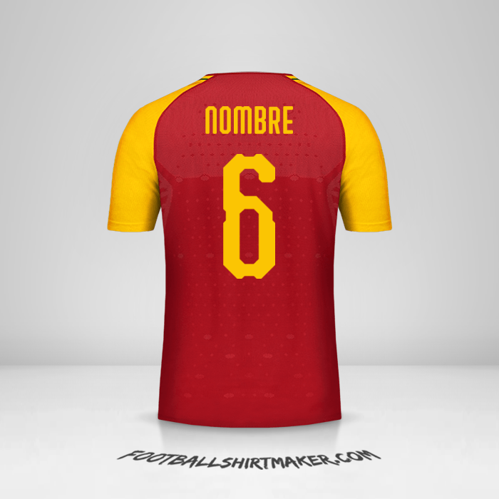 Jersey Ghana 2018/19 -  nombre - 6