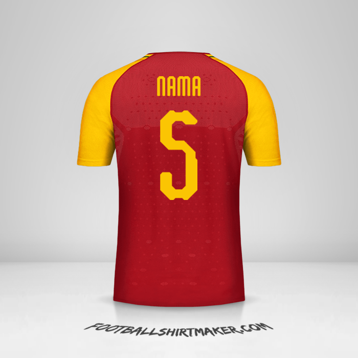 Jersey Ghana 2018/19 -  nama - 5
