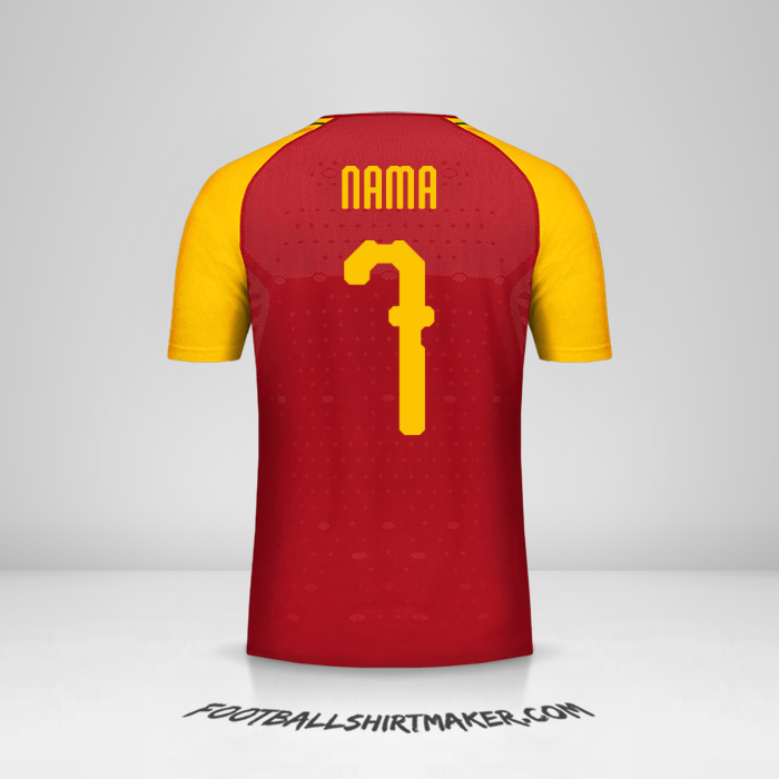 Jersey Ghana 2018/19 -  nama - 7