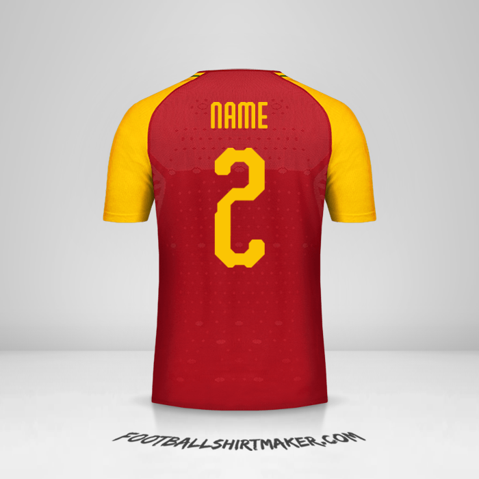 Trikot Ghana 2018/19 -  name - 2