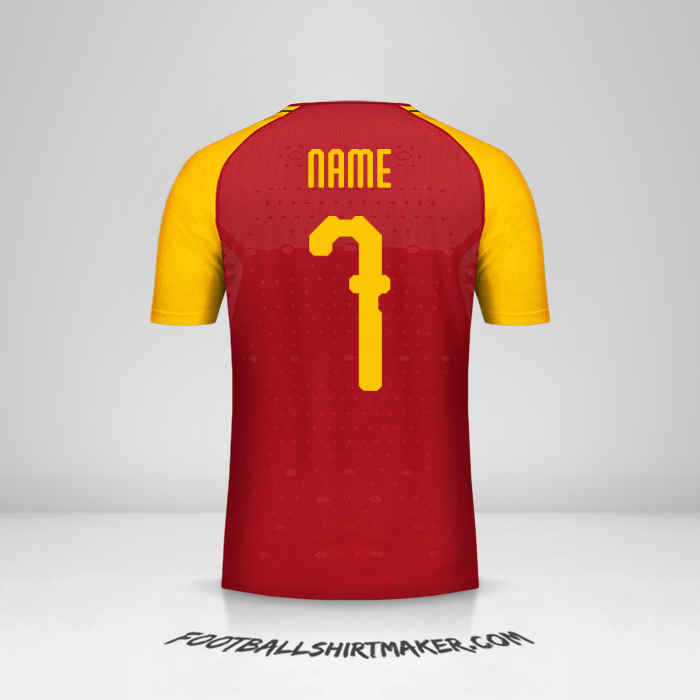 Trikot Ghana 2018/19 -  name - 7