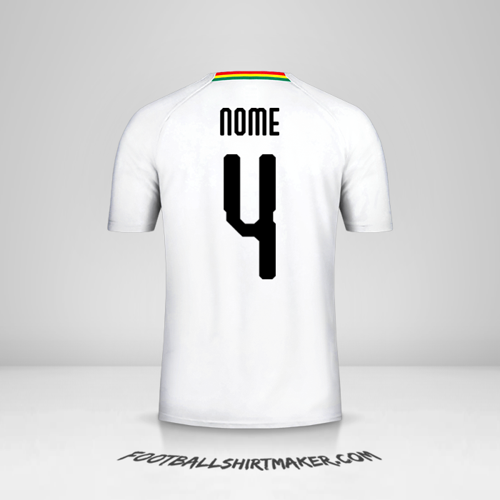 Camisa Gana 2018/19 Alternativa -  nome - 4