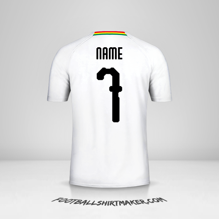Trikot Ghana 2018/19 Auswärts -  name - 7