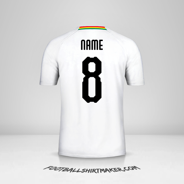 Trikot Ghana 2018/19 Auswärts -  name - 8