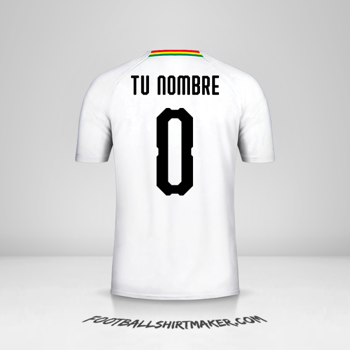 Jersey Ghana 2018/19 II -  tu nombre - 0