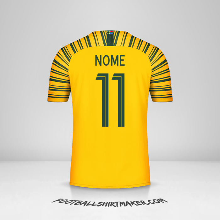 Camisola África do Sul 2018/19 -  nome - 11