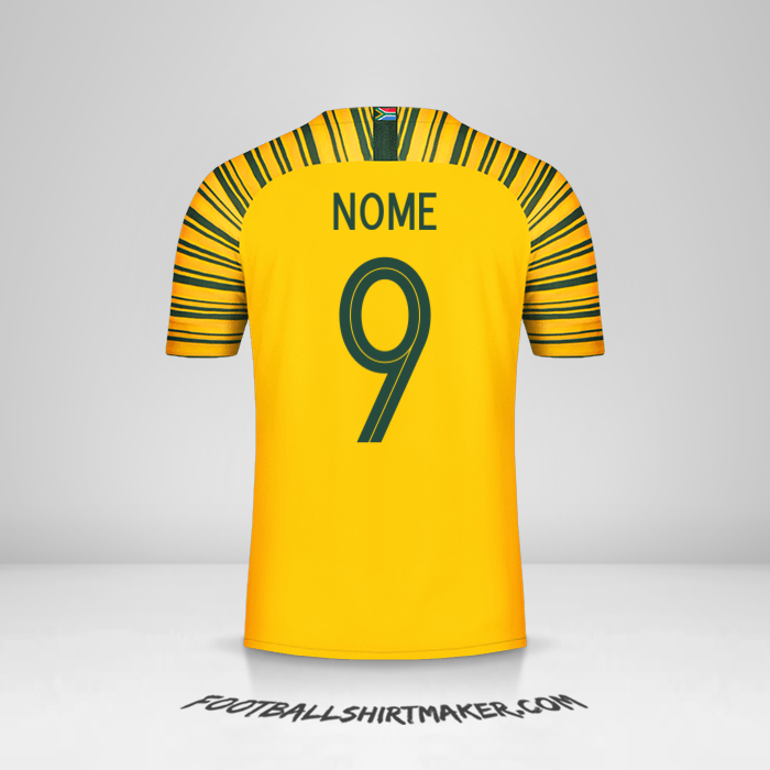 Camisola África do Sul 2018/19 -  nome - 9