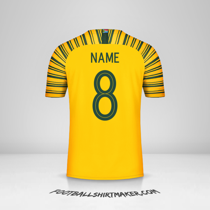 Trikot Südafrika 2018/19 -  name - 8