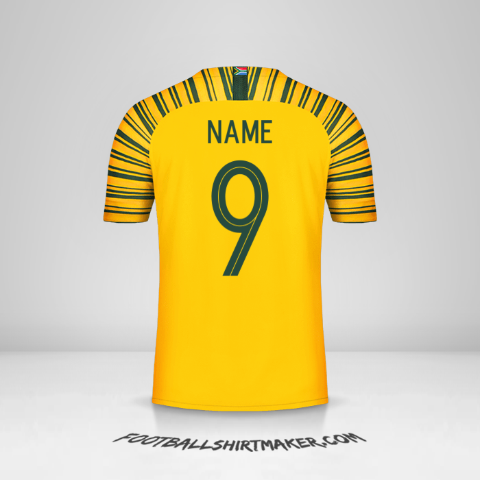 Jersey South Africa 2018/19 -  name - 9