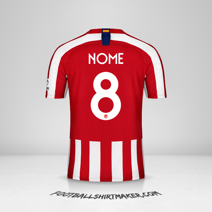 Maglia Atletico Madrid Cup 2019/20 -  nome - 8