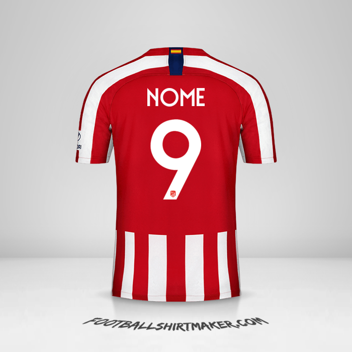 Maglia Atletico Madrid Cup 2019/20 -  nome - 9
