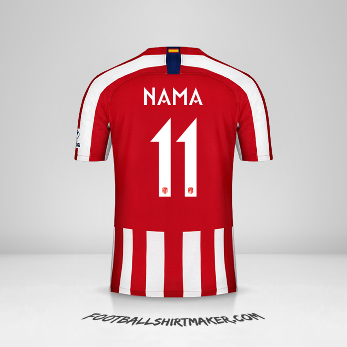 Jersey Atletico Madrid Cup 2019/20 -  nama - 11