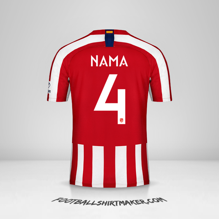 Jersey Atletico Madrid Cup 2019/20 -  nama - 4