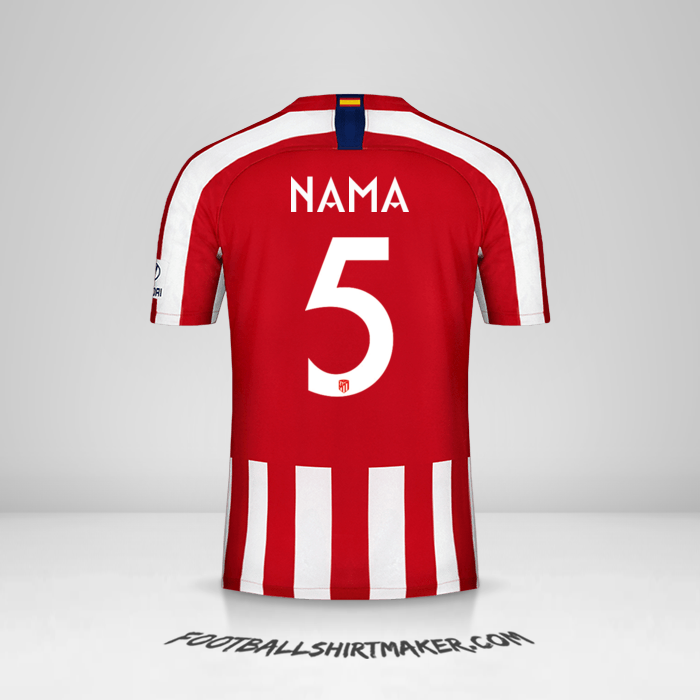 Jersey Atletico Madrid Cup 2019/20 -  nama - 5