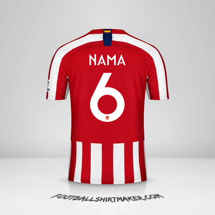 Jersey Atletico Madrid Cup 2019/20 -  nama - 6