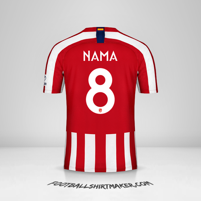 Jersey Atletico Madrid Cup 2019/20 -  nama - 8