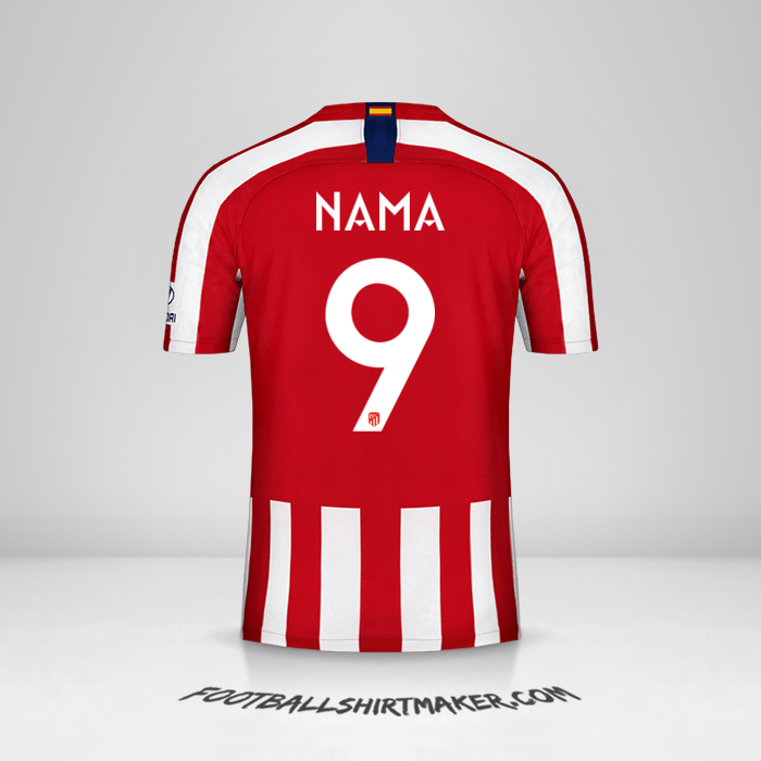 Jersey Atletico Madrid Cup 2019/20 -  nama - 9