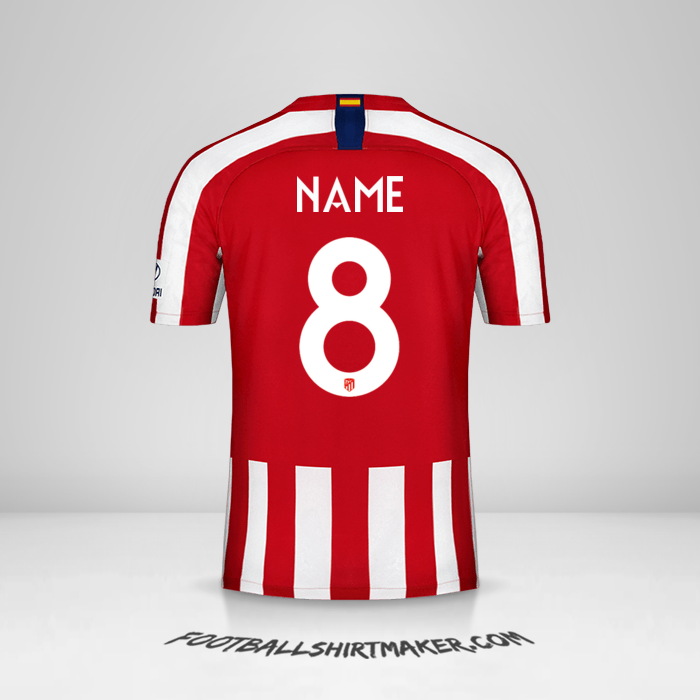 Shirt Atletico Madrid Cup 2019/20 -  name - 8