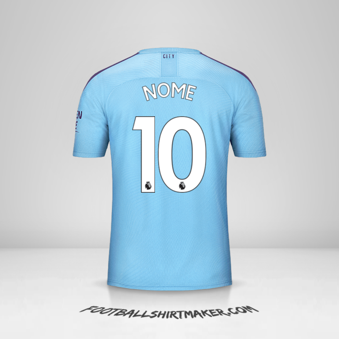 Maglia Manchester City 2019/20 -  nome - 10