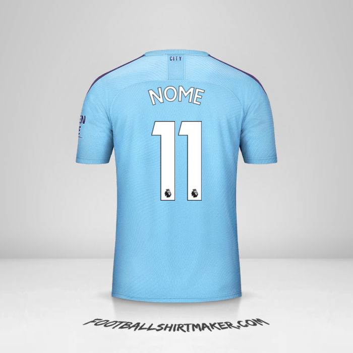 Maglia Manchester City 2019/20 -  nome - 11