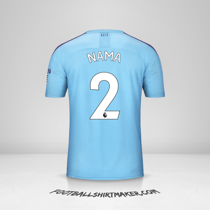 Jersey Manchester City 2019/20 -  nama - 2