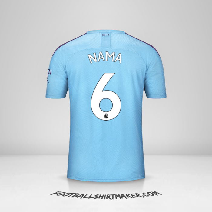 Jersey Manchester City 2019/20 -  nama - 6