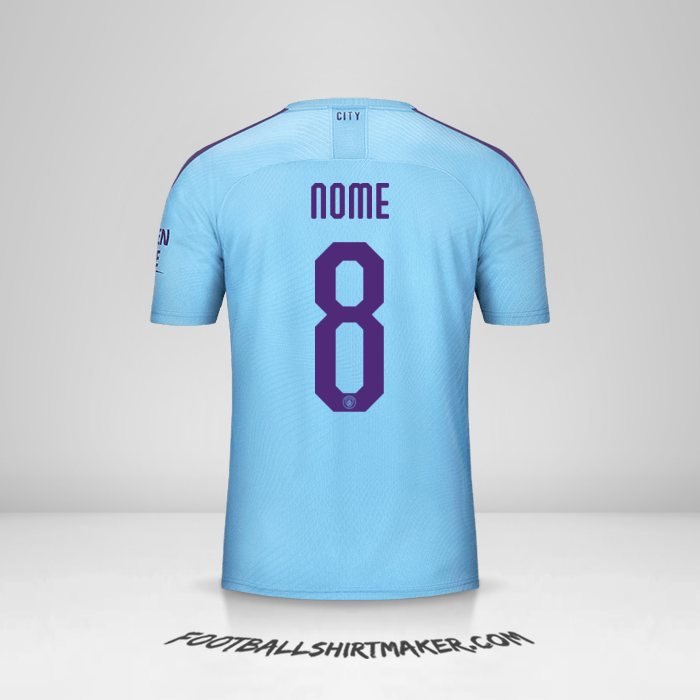 Maglia Manchester City Cup 2019/20 -  nome - 8