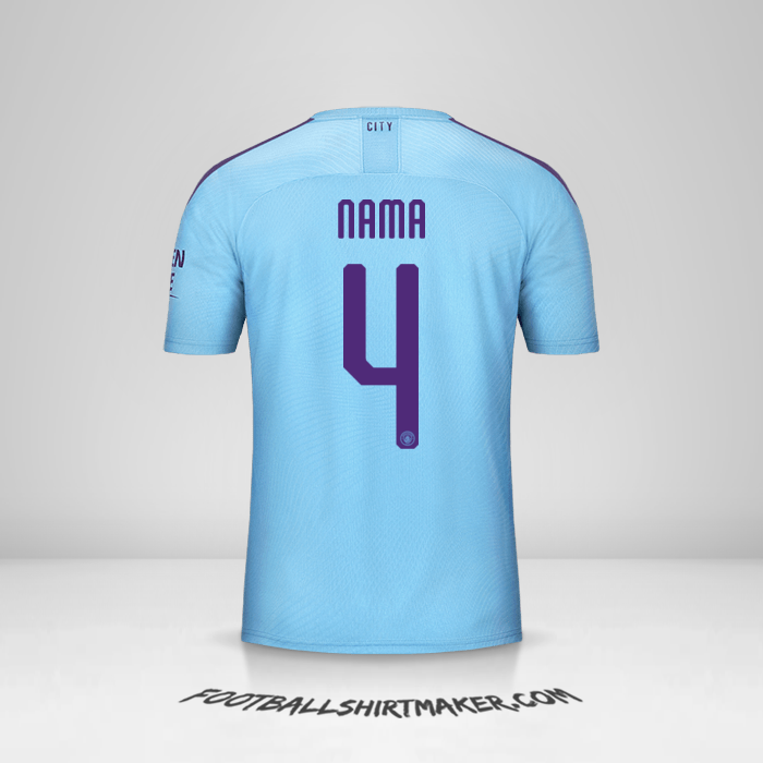 Jersey Manchester City Cup 2019/20 -  nama - 4