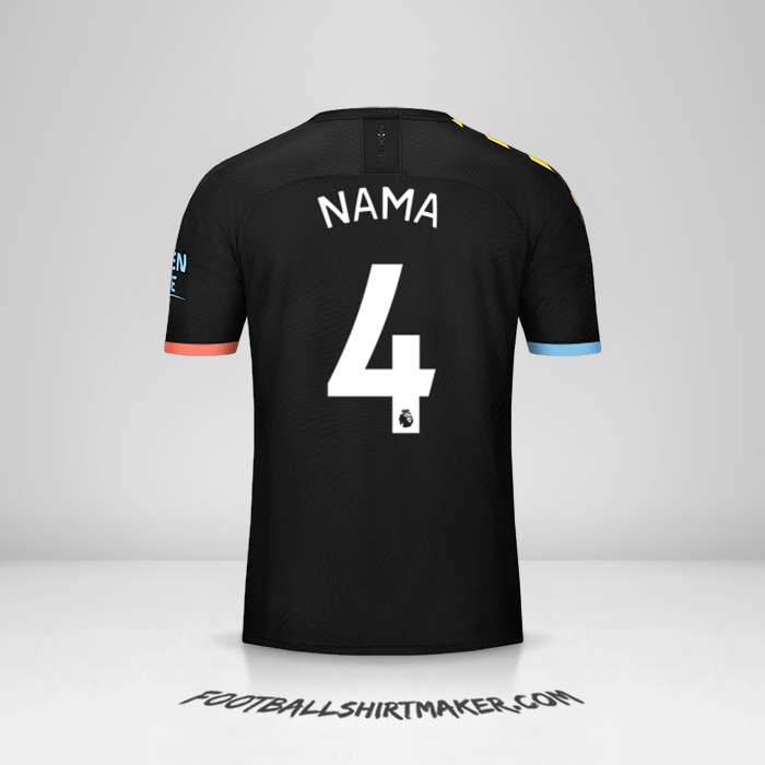Jersey Manchester City 2019/20 Alternatif -  nama - 4