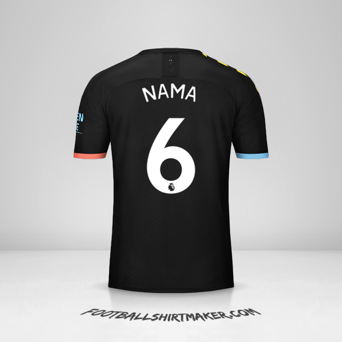 Jersey Manchester City 2019/20 Alternatif -  nama - 6