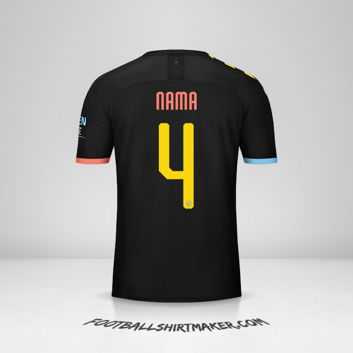 Jersey Manchester City Cup 2019/20 Alternatif -  nama - 4