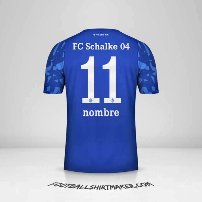 Jersey Schalke 04 2019/20 -  nombre - 11