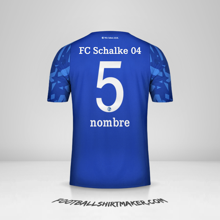 Jersey Schalke 04 2019/20 -  nombre - 5