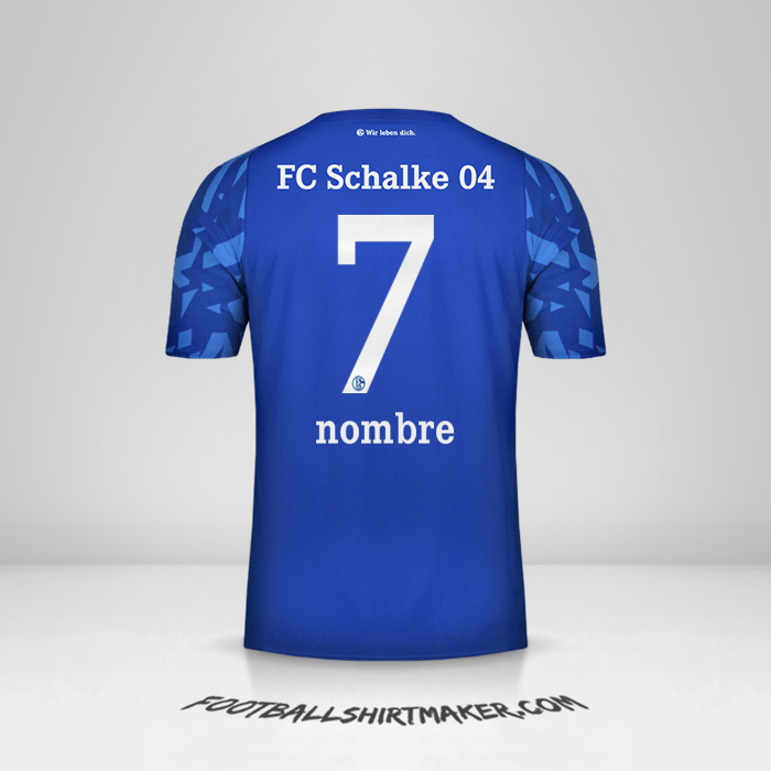 Jersey Schalke 04 2019/20 -  nombre - 7