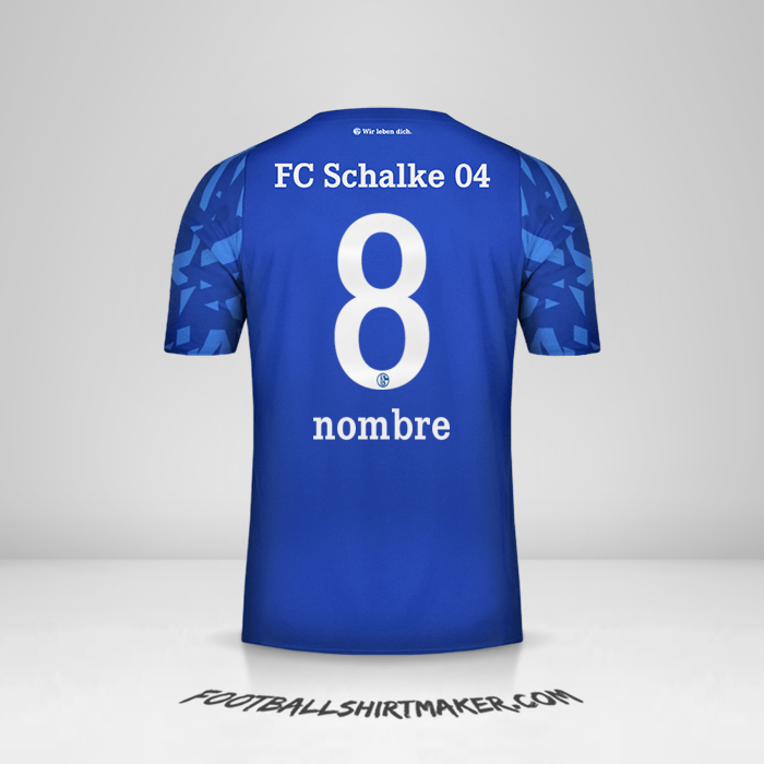 Jersey Schalke 04 2019/20 -  nombre - 8