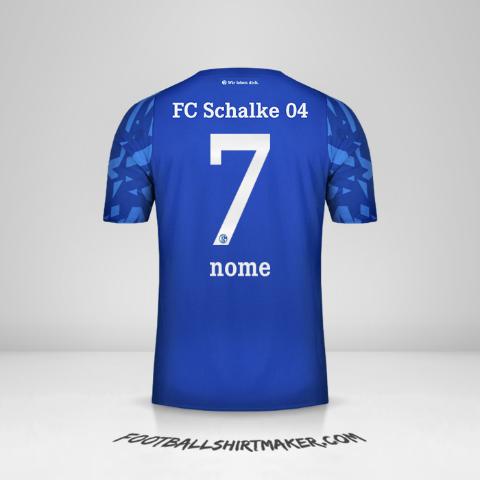Camisa Schalke 04 2019/20 -  nome - 7