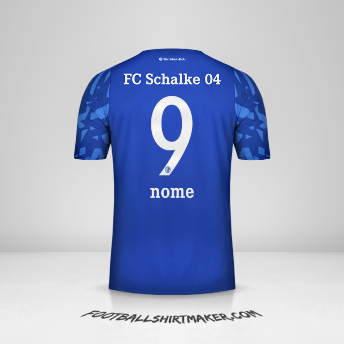 Camisola Schalke 04 2019/20 -  nome - 9