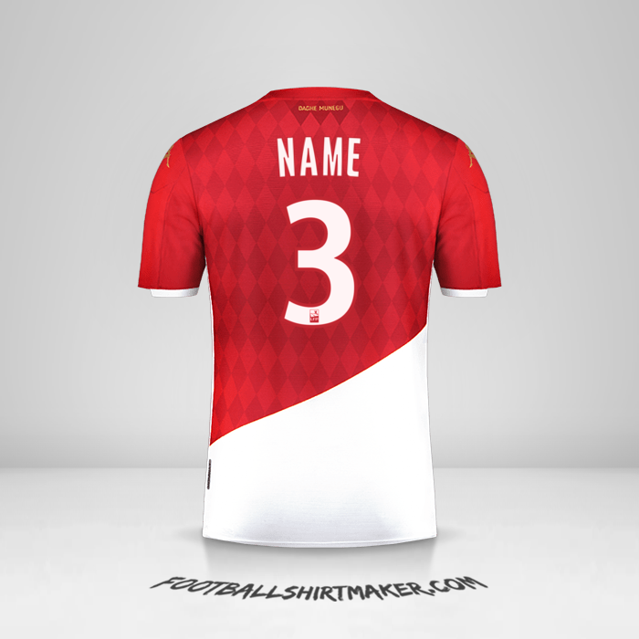 Shirt As Monaco 2019/20 -  name - 3