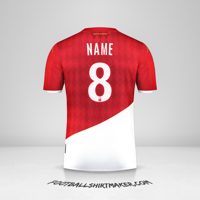 Shirt As Monaco 2019/20 -  name - 8