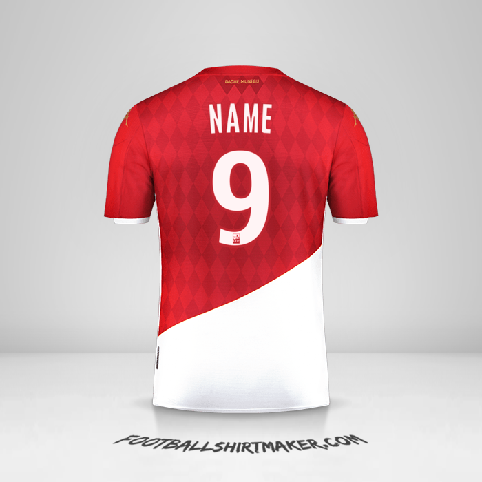 Shirt As Monaco 2019/20 -  name - 9