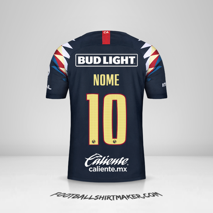 Maglia Club America 2019/20 Seconda -  nome - 10