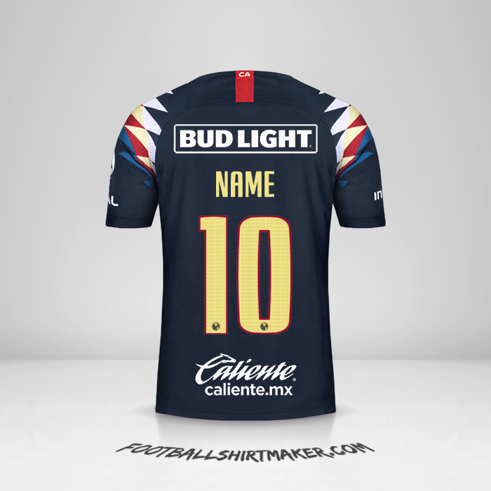 Jersey Club America 2019/20 Away -  name - 10