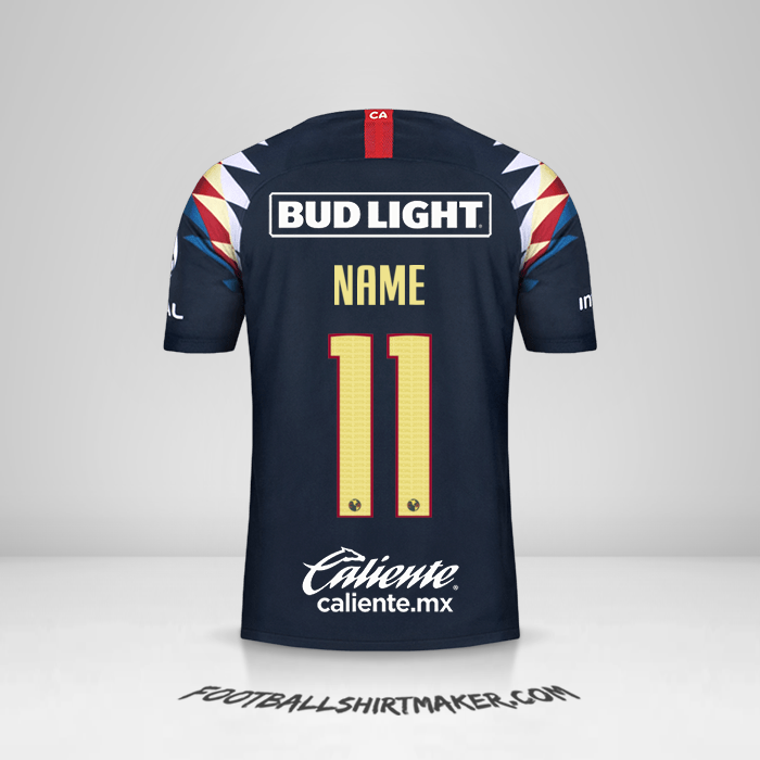 Trikot Club America 2019/20 Auswärts -  name - 11