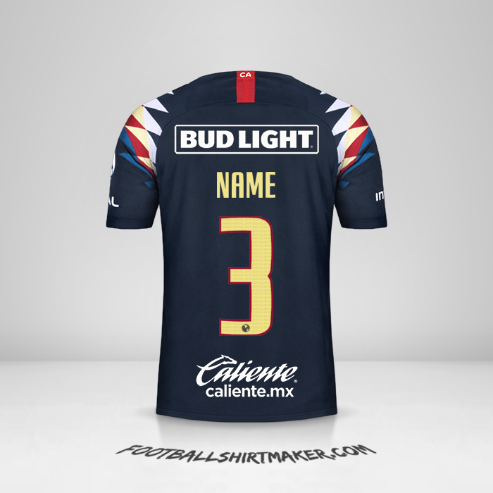 Shirt Club America 2019/20 Away -  name - 3
