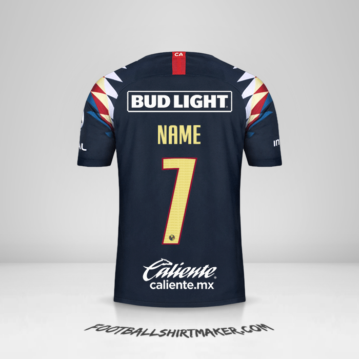 Trikot Club America 2019/20 Auswärts -  name - 7